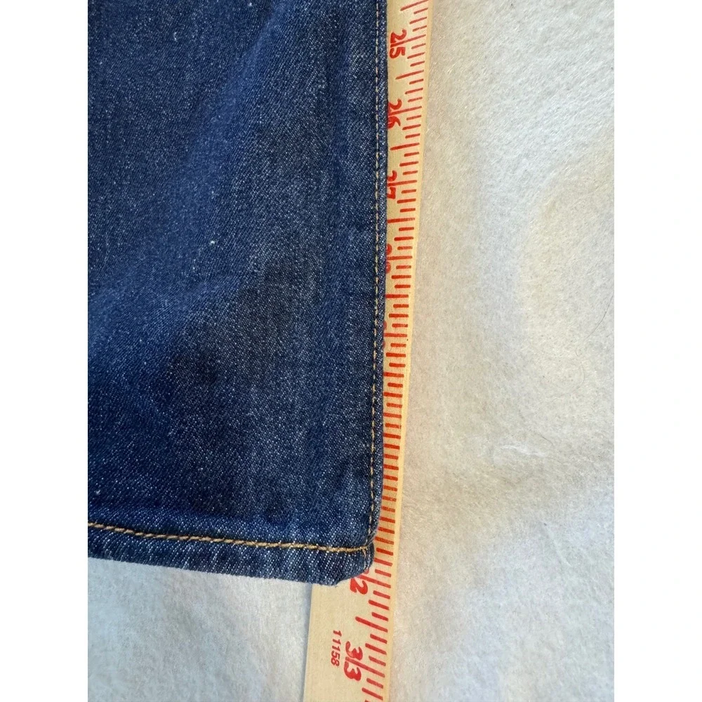Levi's 501 30x32 Button Fly Men's Original Fit Jeans Dark Blue Indigo Wash